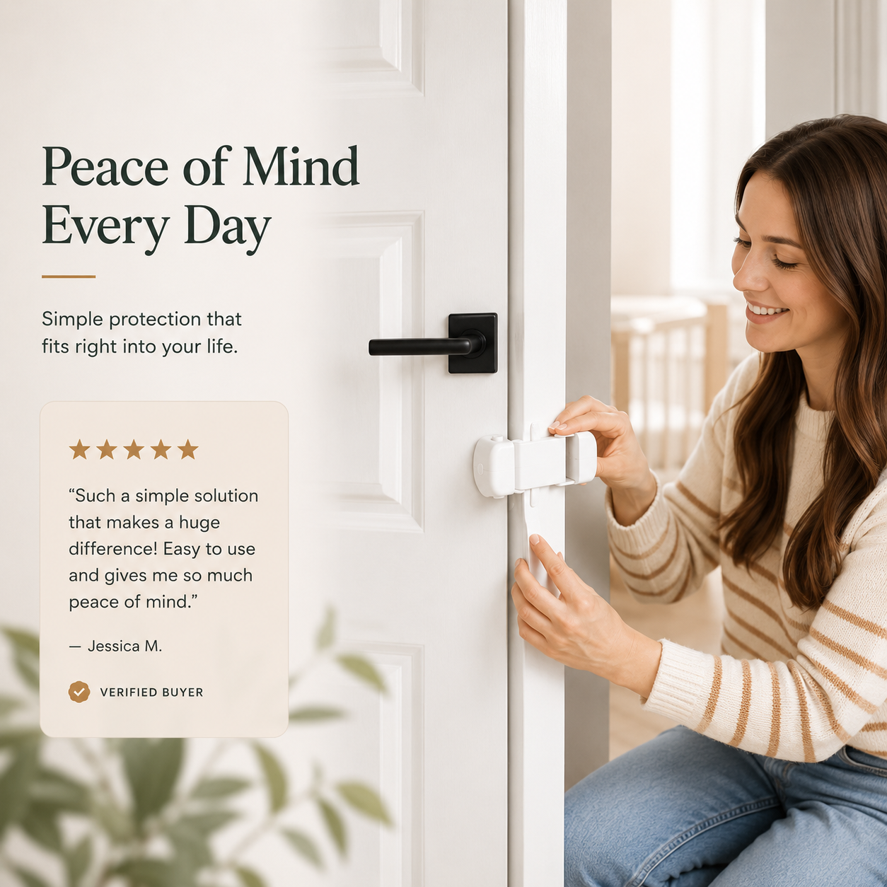 Elaris SnapLock Door Guard